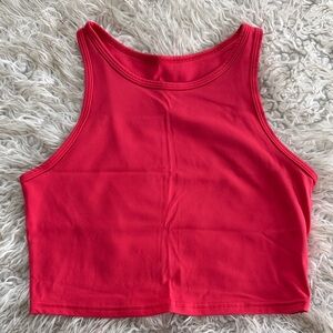FLEO Women’s Red Cropped Tank Top S
